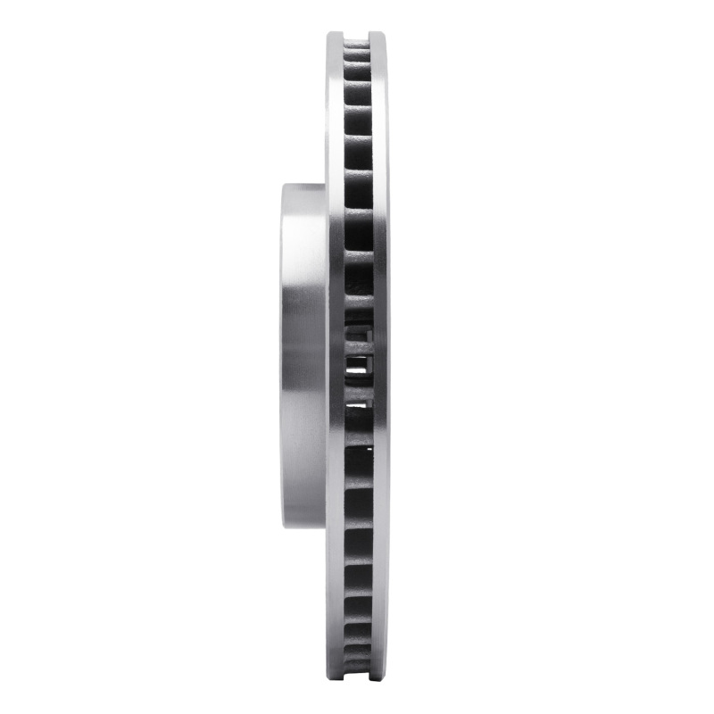 Hyundai Santa Fe Brake Rotor (1) - Front Right - R1 Concepts - Drilled & Slotted - Silver - `01-`06